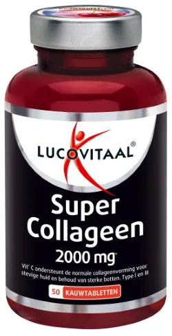 Lucovitaal Collageen Super (50 kauwtabletten)
