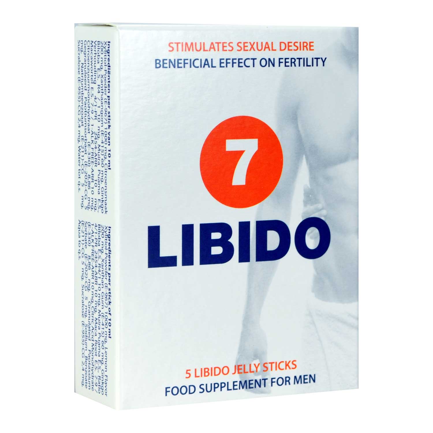 Morningstar Libido7 Jelly Sticks (5 x 10 ml)