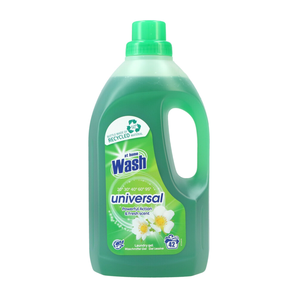 At Home Wasmiddel Universeel 42 Wasbeuren Universeel (1500 ml)