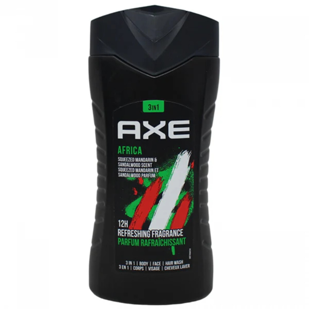 Axe 3-in-1 Douchegel Africa (250 ml)