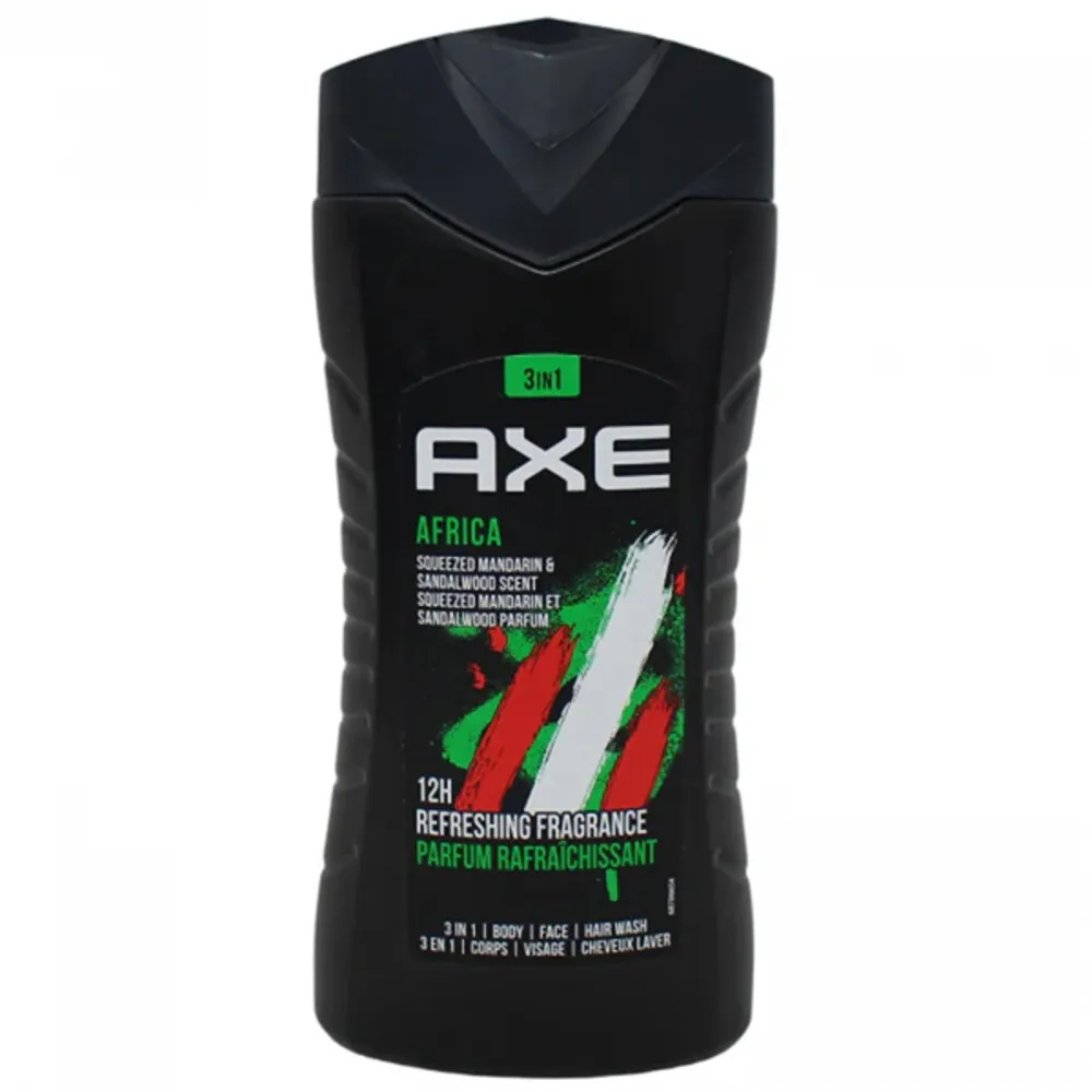 Axe 3-in-1 Douchegel Africa (250 ml)