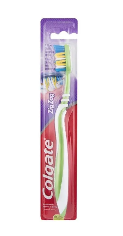 Colgate Zig Zag Medium Tandenborstel (1 stuk)