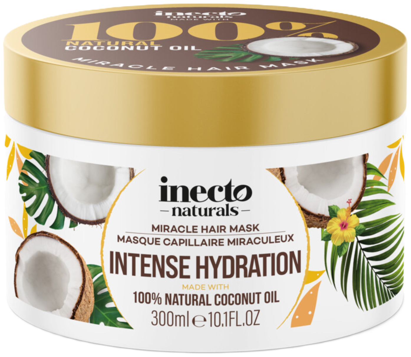 Inecto Naturals Intense Hydration Coconut Haarmasker (300 ml)