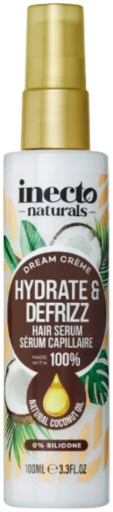Inecto Naturals Hydrate & Defrizz Coconut Dream Crème Haar Serum (100 ml)