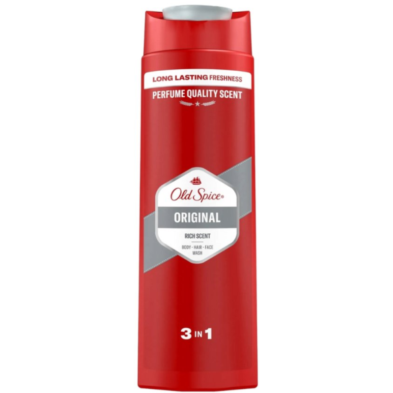 Old Spice - Original - Douchegel 3-in-1 - Reinigt, Verfrist & Verzorgt (400 ml)