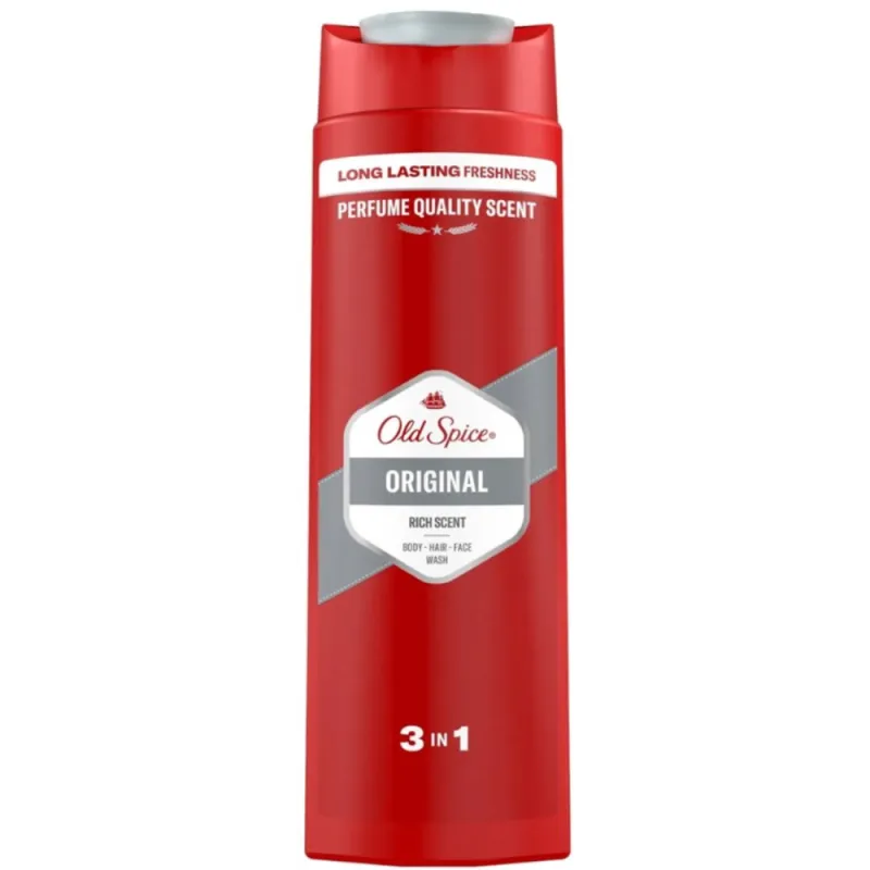 Old Spice - Original - Douchegel 3-in-1 - Reinigt, Verfrist & Verzorgt (400 ml)