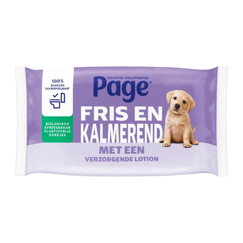 Page Vochtig Toiletpapier Fris en Kalmerend (38 stuks)