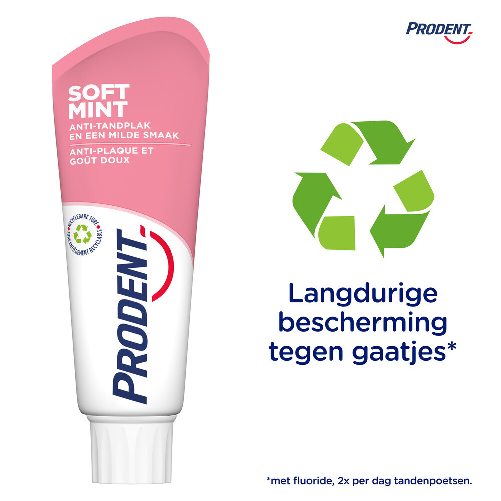 Prodent Tandpasta Soft Mint (75 ml) - image 2