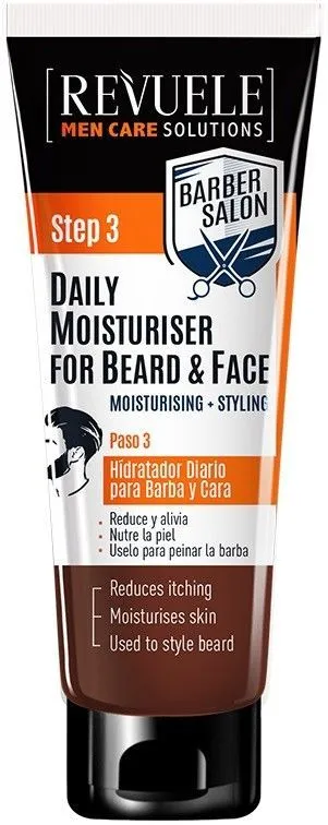 Revuele Men Care Beard & Face Moisturiser (80 ml)