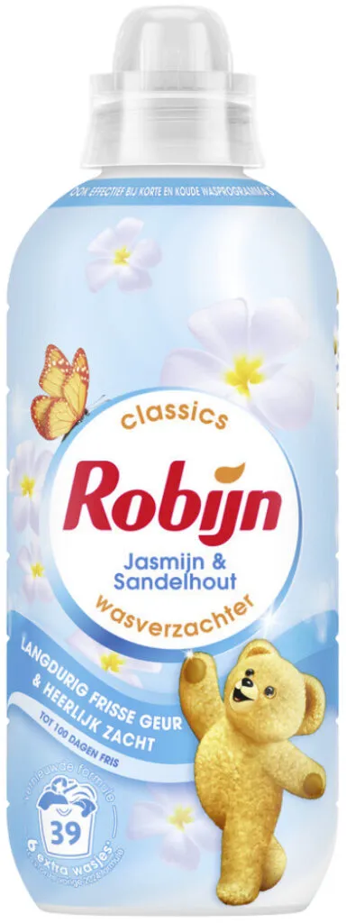 Robijn Wasverzachter Jasmijn en Sandelhout 39 Wasbeurten (780 ml)