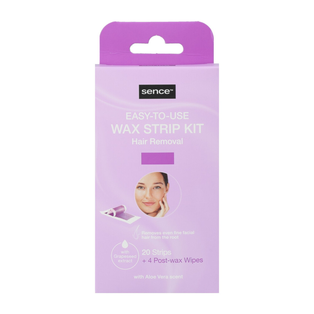 Sence Wax Strips + Post Wax Wipes (20 stuks)
