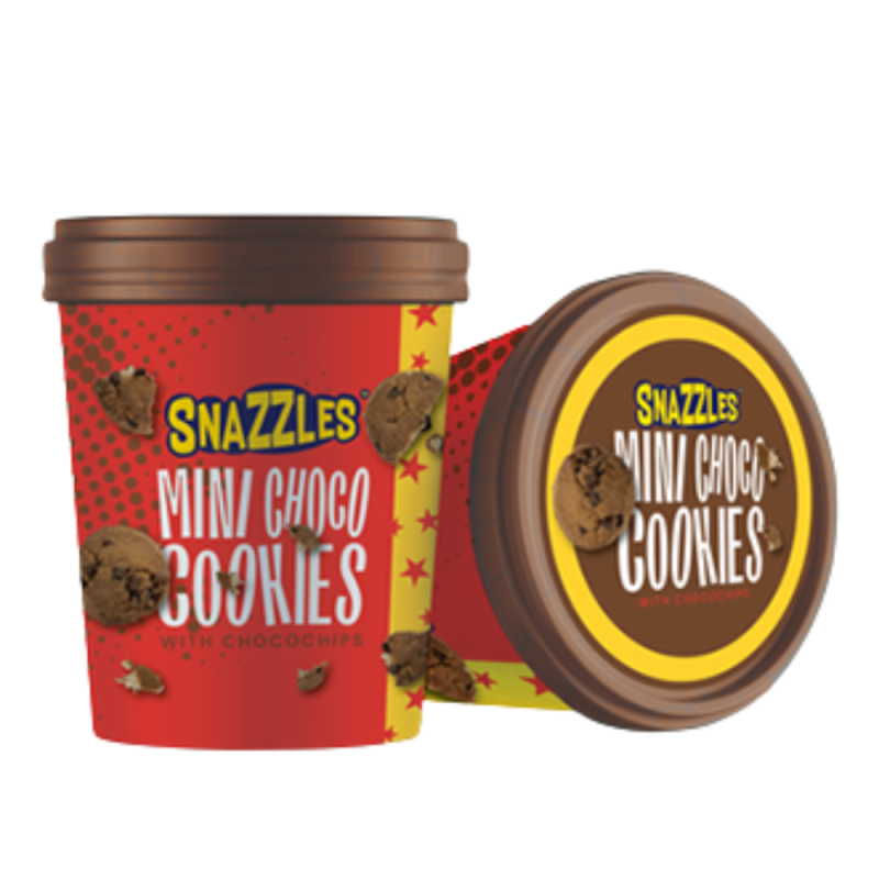 Snazzles Mini Choco Cookies met Chocochips (125 gram)