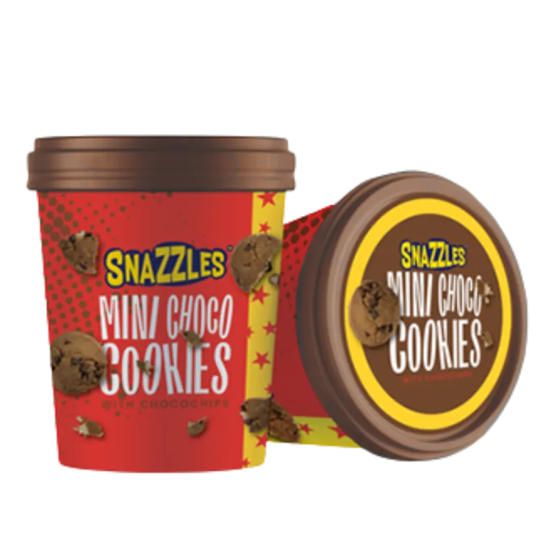 Snazzles Mini Choco Cookies met Chocochips (125 gram)