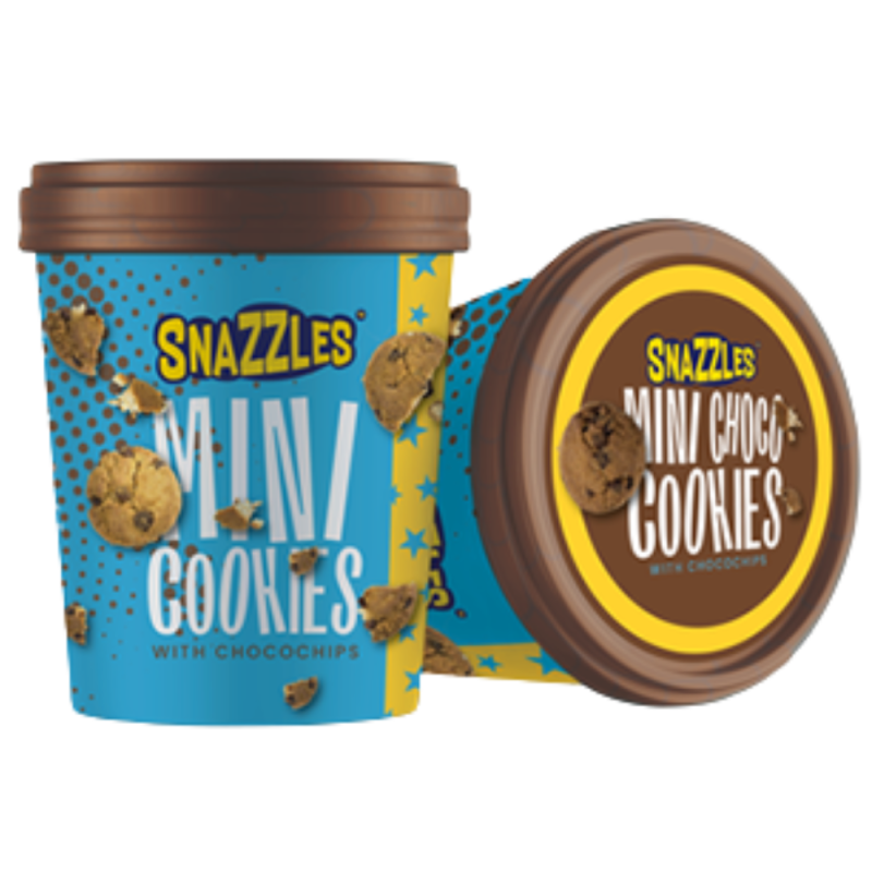Snazzles Mini Cookies met Chocochips (125 gram)