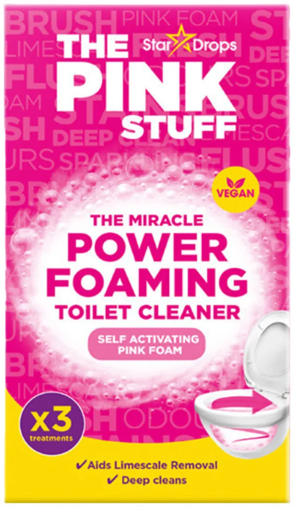 The Pink Stuff Foam Toilet Cleaner (3 x 100 gr)