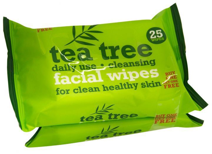 Tea Tree Facial Cleaning Wipes (50 Stuks)