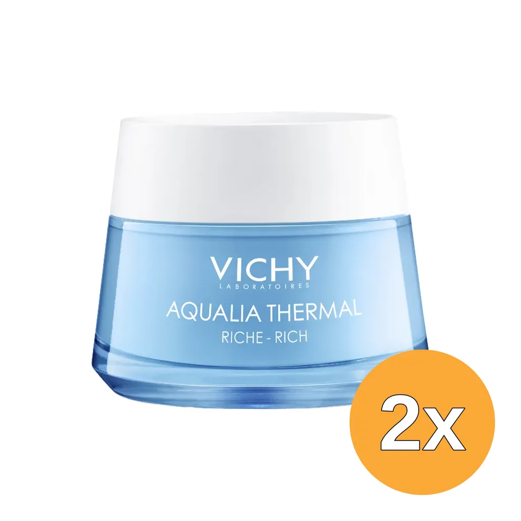 2x Vichy Aqualia Thermal Riche Crème (50 ml)