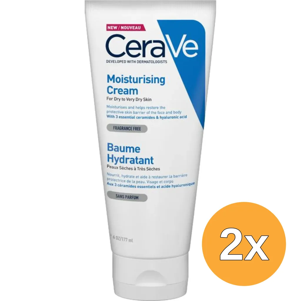 2x Cerave Hydraterende creme (177 ml)