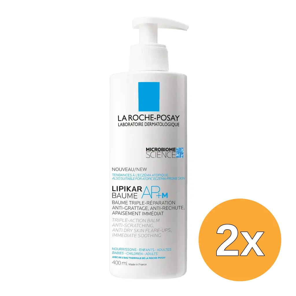 2x La Roche-Posay Lipikar Balsem AP+ (400 ml)