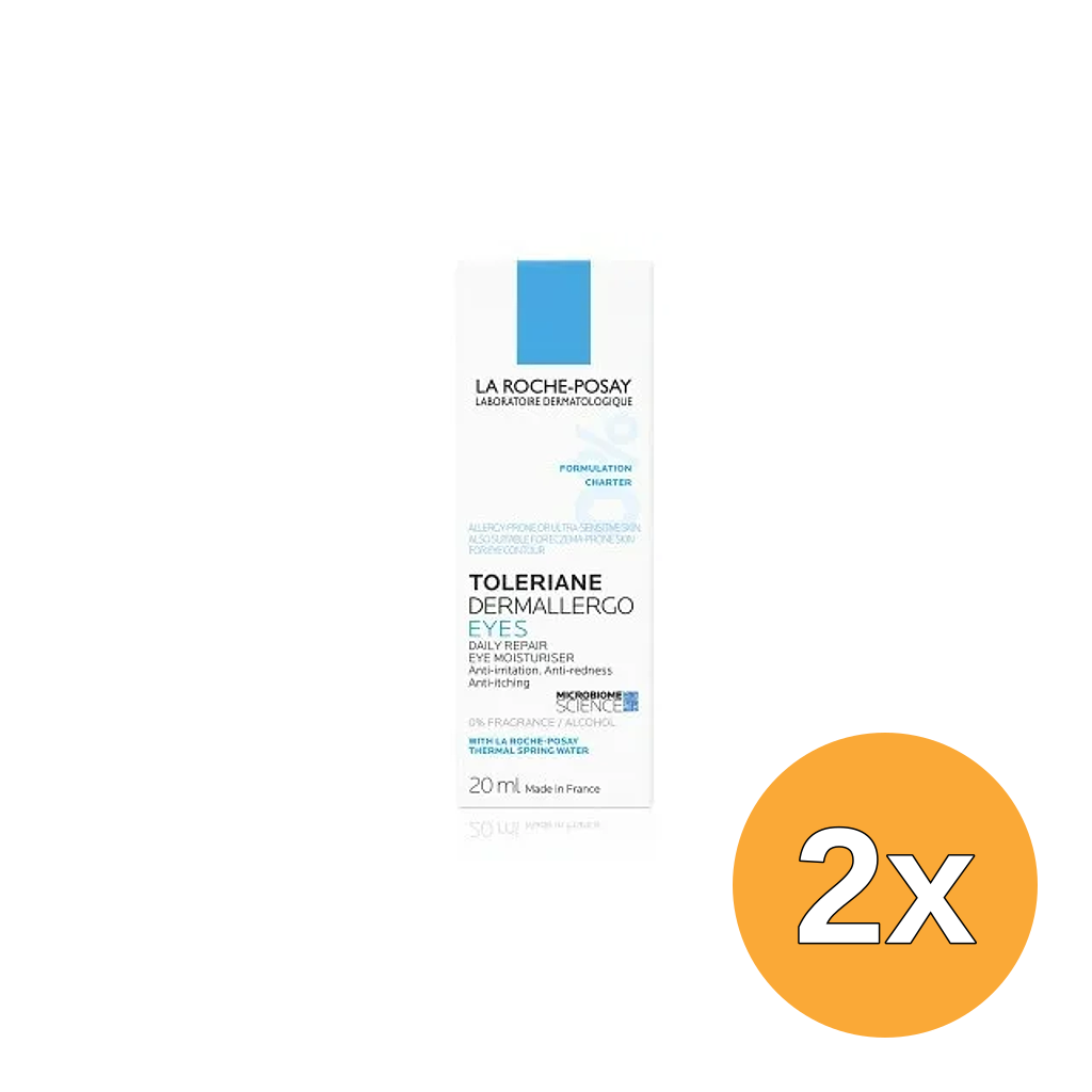 2x La Roche-Posay Toleriane Dermallergo Eyes Daily Repair (20 ml)