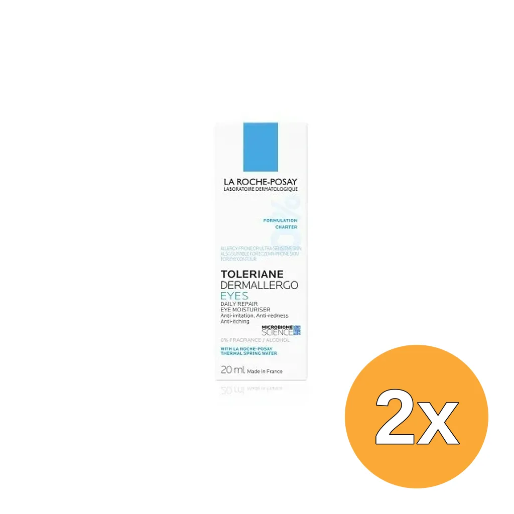 2x La Roche-Posay Toleriane Dermallergo Eyes Daily Repair (20 ml)
