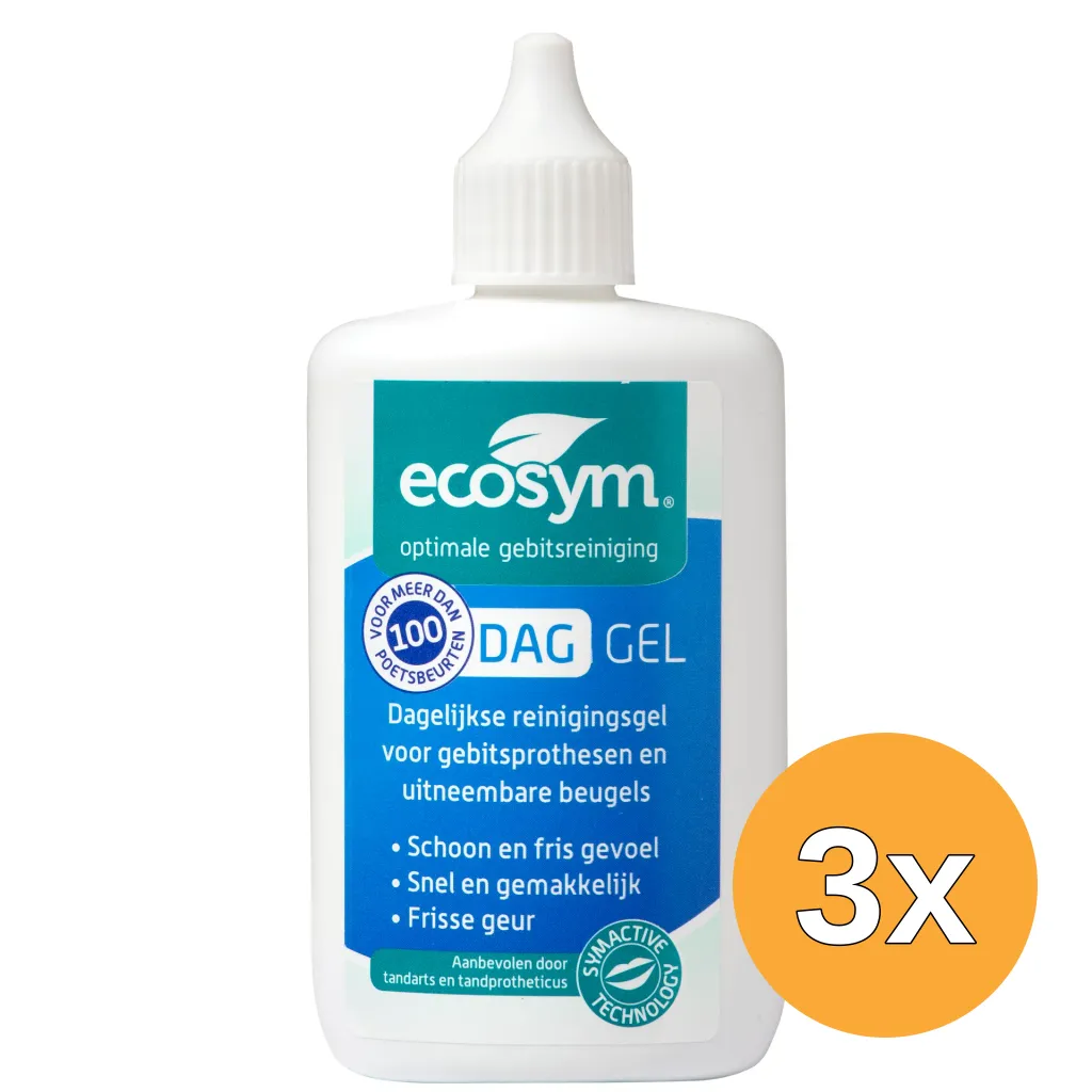 3x Ecosym Dagbehandeling gel (100 ml)