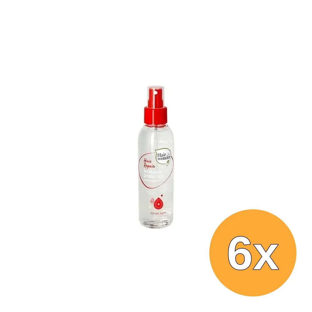 6x Hairwonder Hair Repair Heatcare Protector (150 ml)