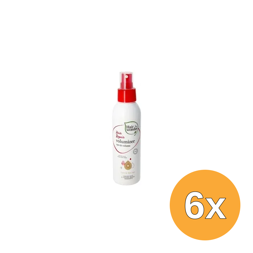 6x Hairwonder Hair repair fluid hair volumizer (150 ml)