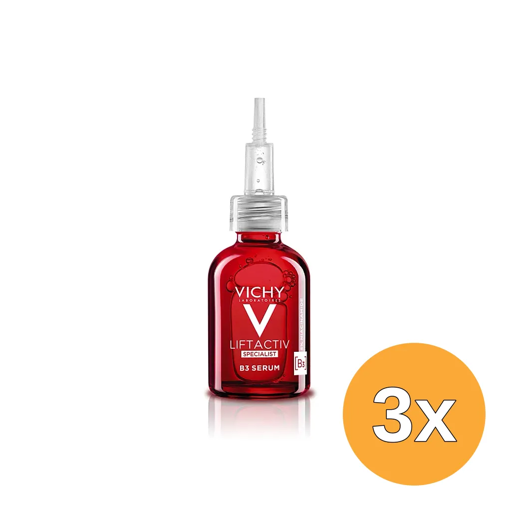 3x Vichy Liftactiv B3 Anti-pigmentvlekken Serum (30 ml)