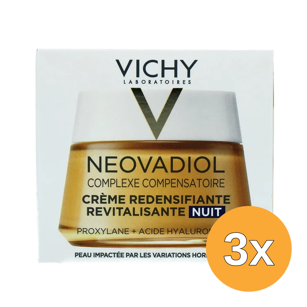 3x Vichy Neovadiol Compensating Complex Cream Night (50 ml)
