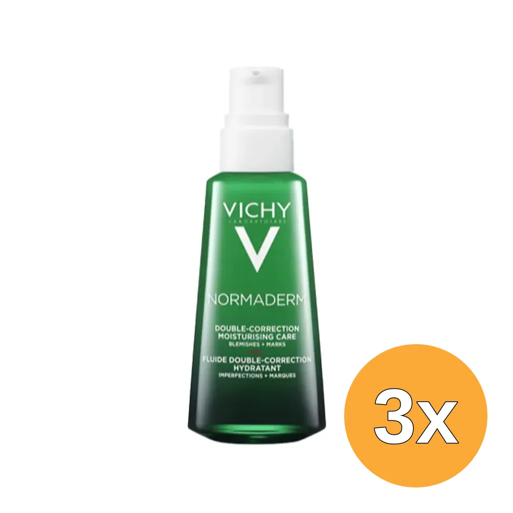 3x Vichy Normaderm Acne-prone Skin Dagcrème (50 ml)