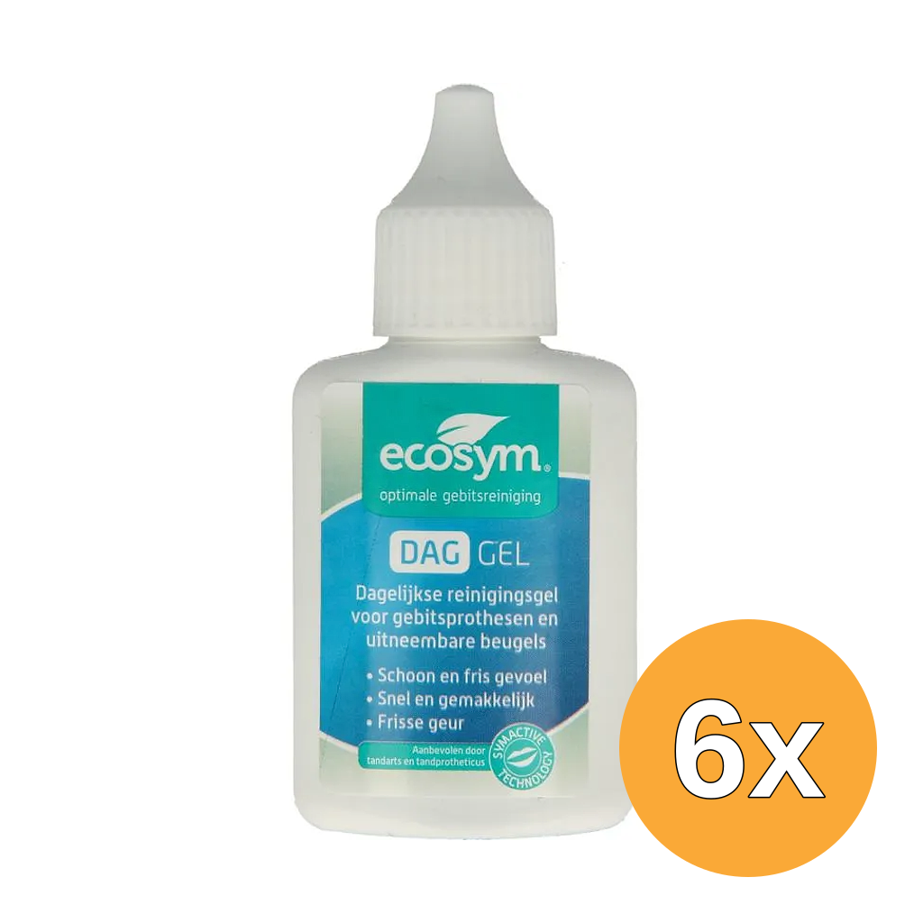 6x Ecosym Dagbehandeling Gel Mini (10 ml)