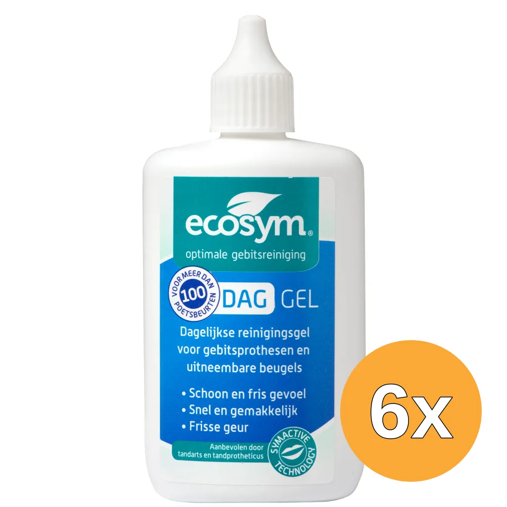 6x Ecosym Dagbehandeling gel (100 ml)