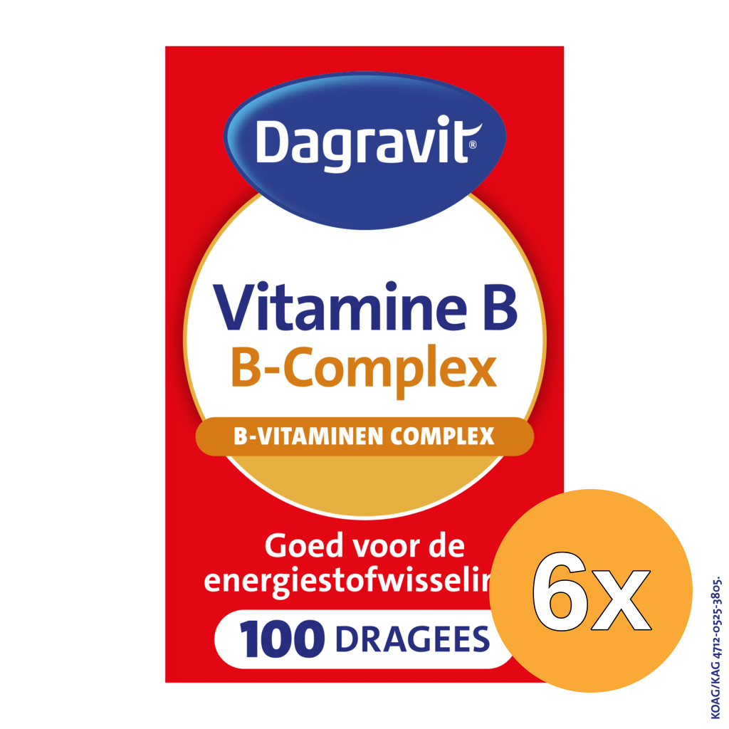 6x Dagravit B-complex (100 dragees)