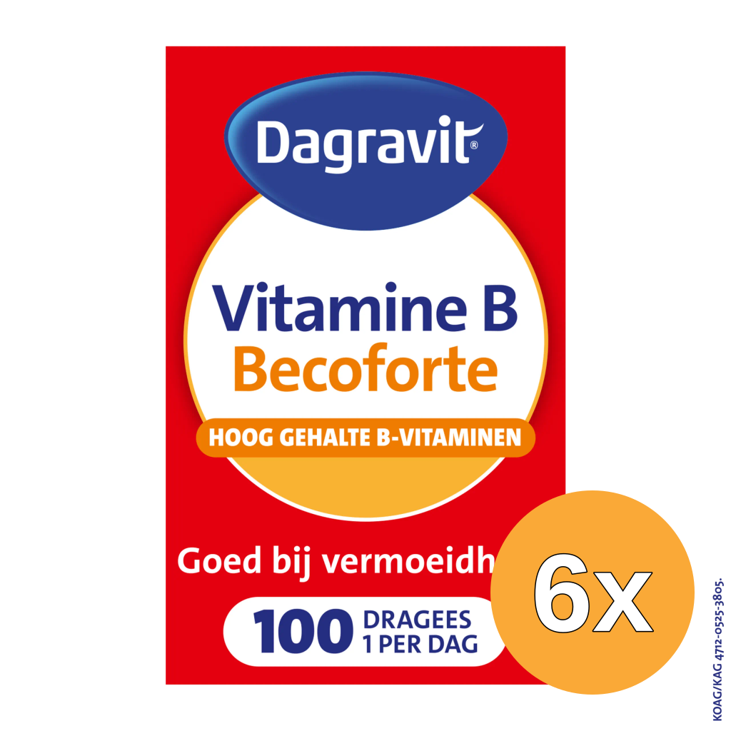 6x Dagravit Becoforte (100 dragees)