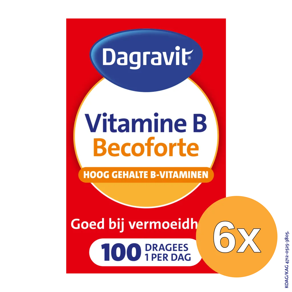 6x Dagravit Becoforte (100 dragees)