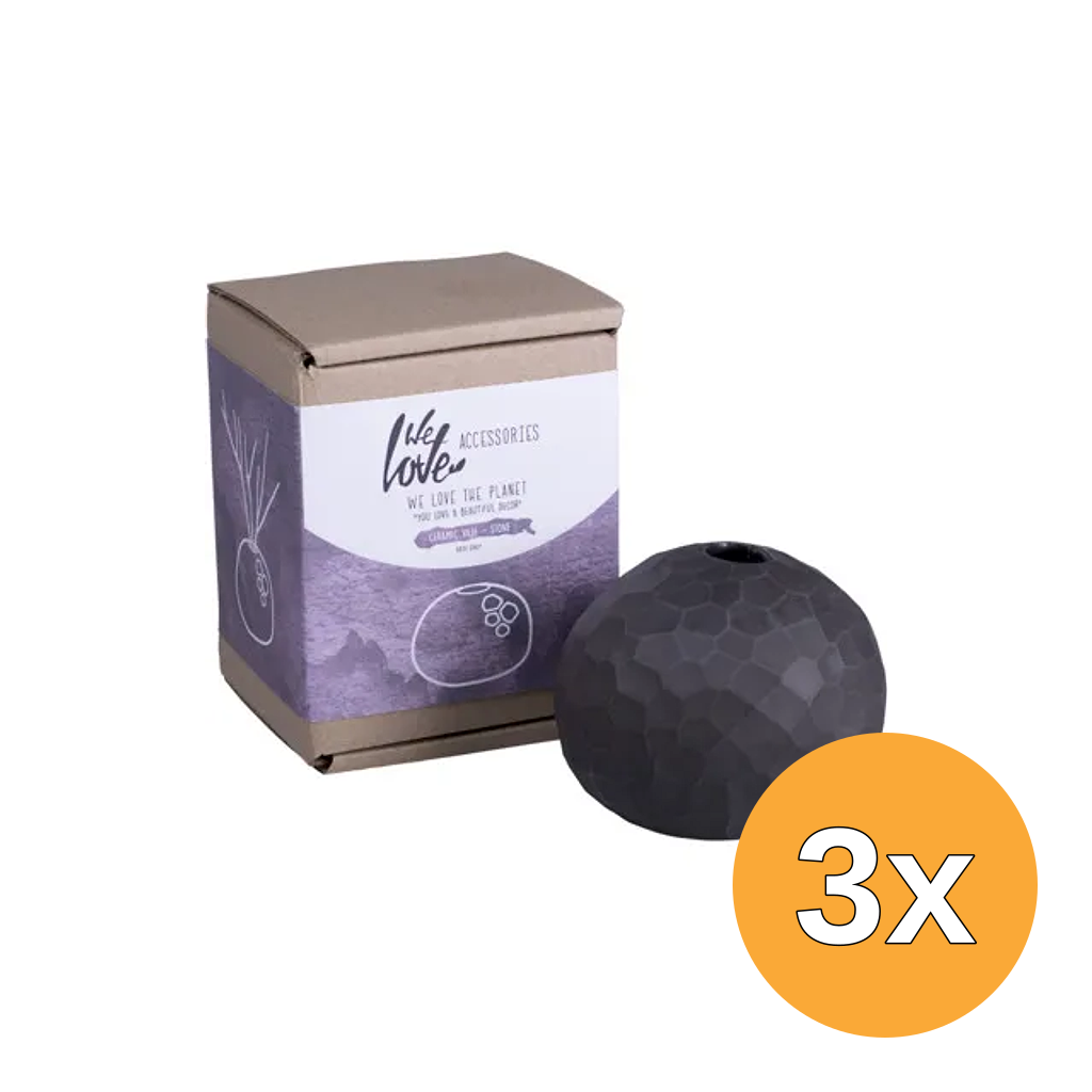 We Love The Planet 3x We Love Ceramic Vase Stone For Diffuser Sticks (1 stuk)