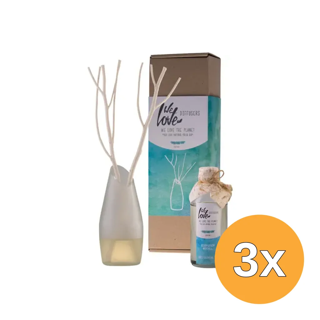 We Love The Planet 3x We Love Diffuser Spiritual Spa Essential Oil (200 ml)