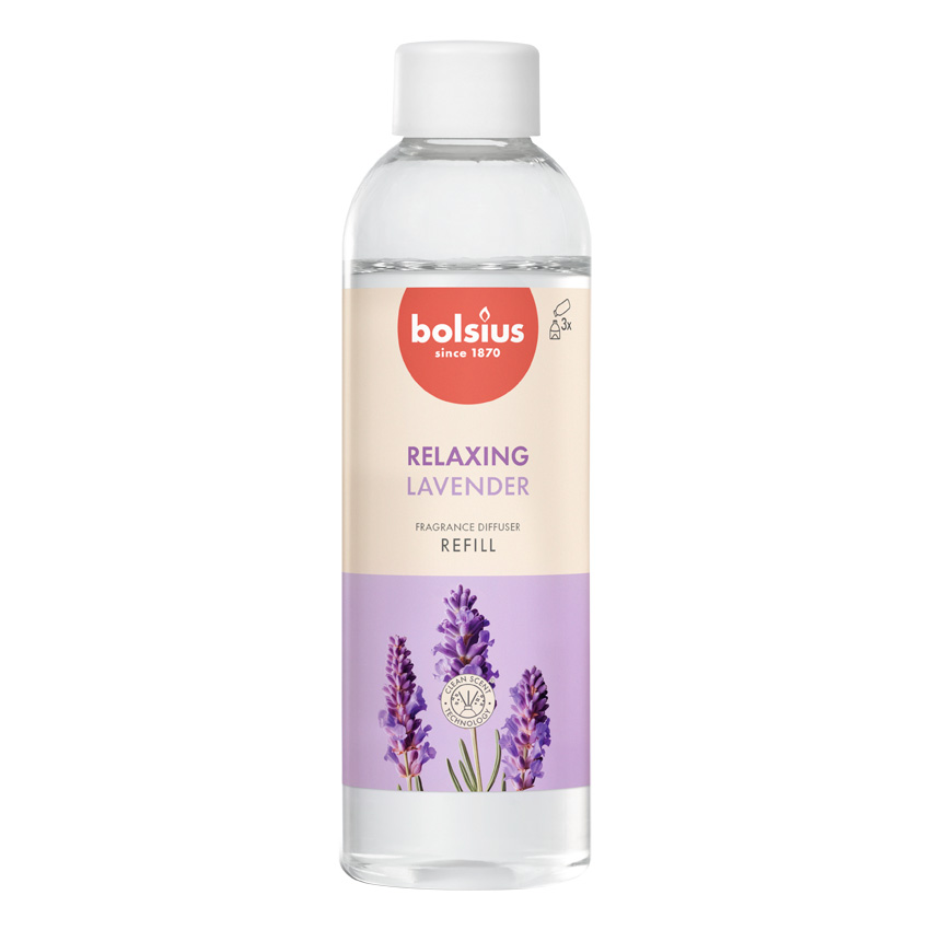 Bolsius True Scents Fragrance Diffuser Refill Lavendel (180 ml)
