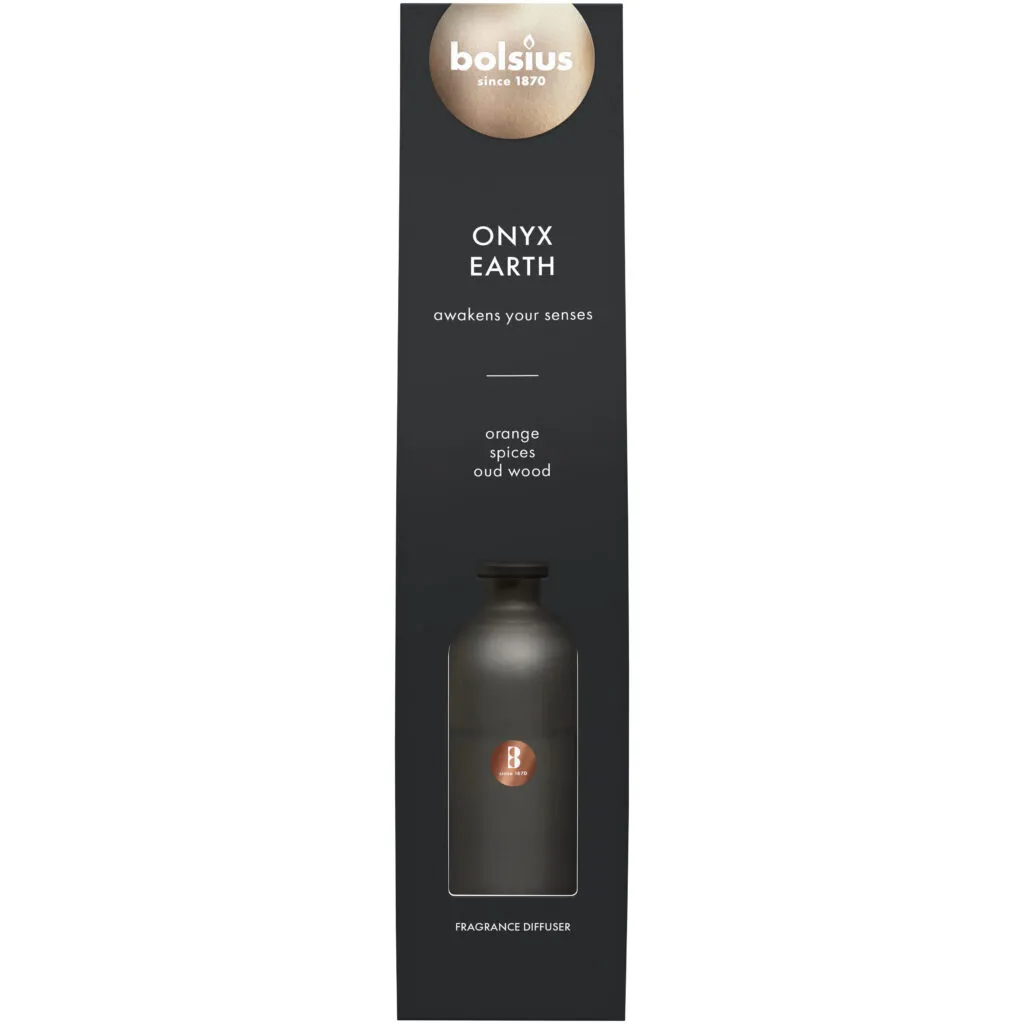 Bolsius Geurverspreiders Onyx Earth (160 ml)