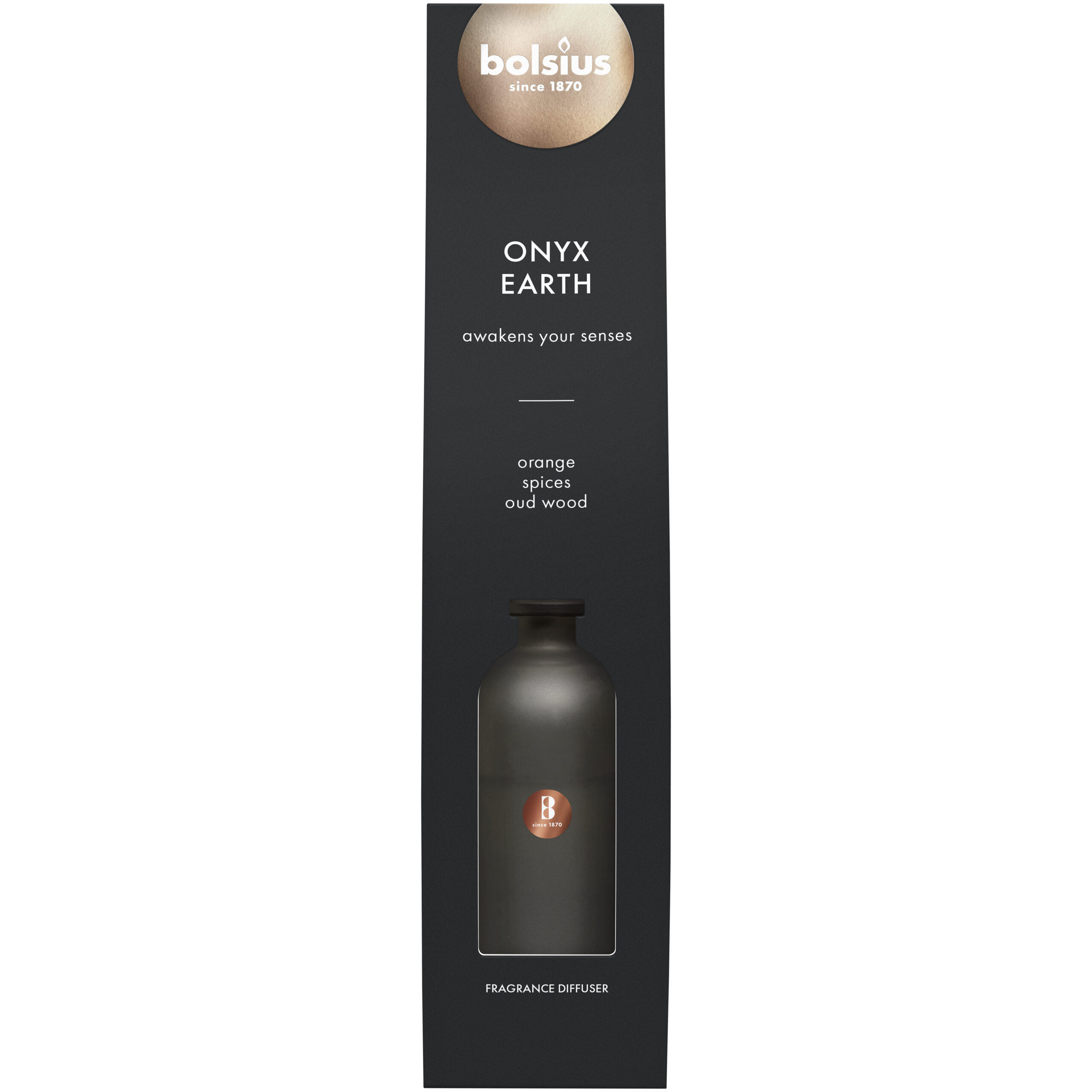 Bolsius Geurverspreiders Onyx Earth (160 ml)