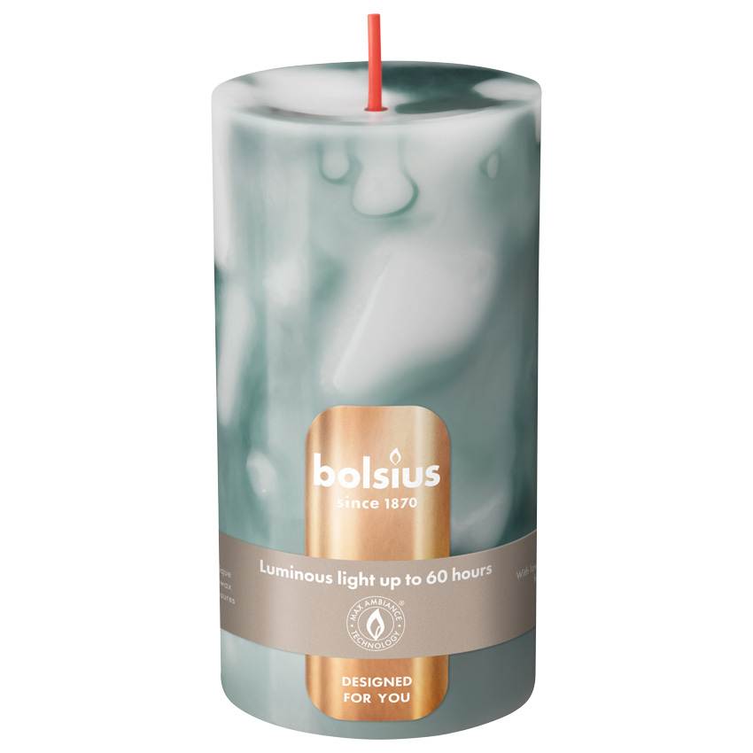Bolsius Gladde Stompkaarsen 130/68 mm Botticino Beige