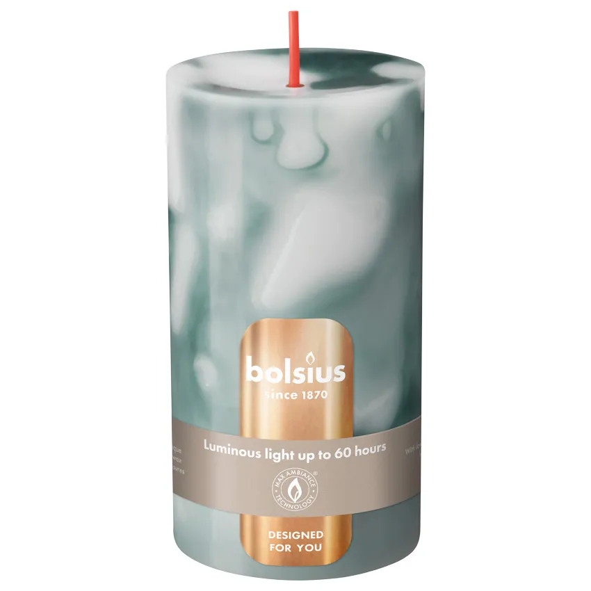 Bolsius Gladde Stompkaarsen 130/68 mm Botticino Beige