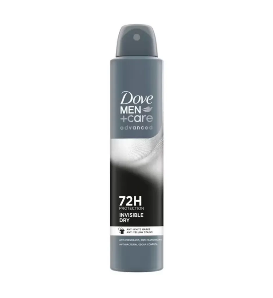Dove Men+Care Advanced Deodorant 72H Invisible Dry (250 ml)