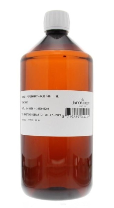 Jacob Hooy Pepermunt olie (1000 ml)