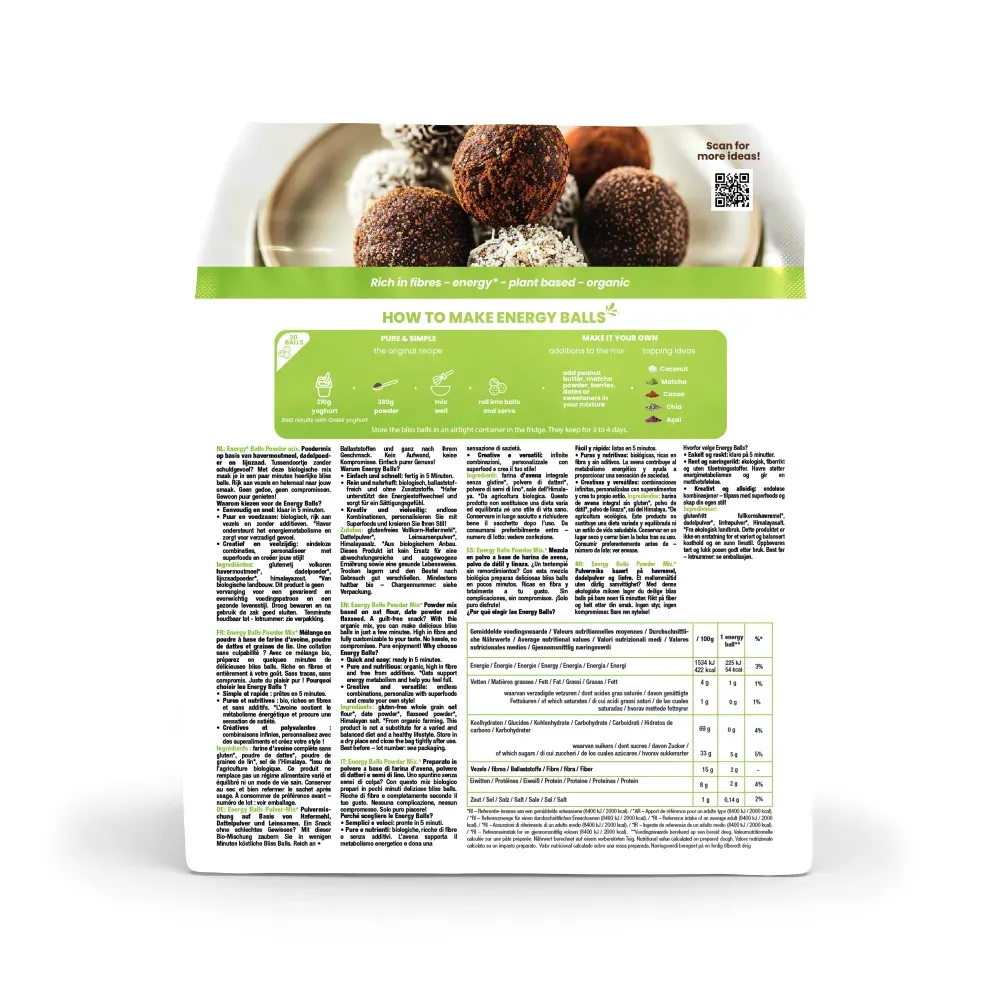 Purasana Energy Balls Mix Bio (390 gr) - image 2