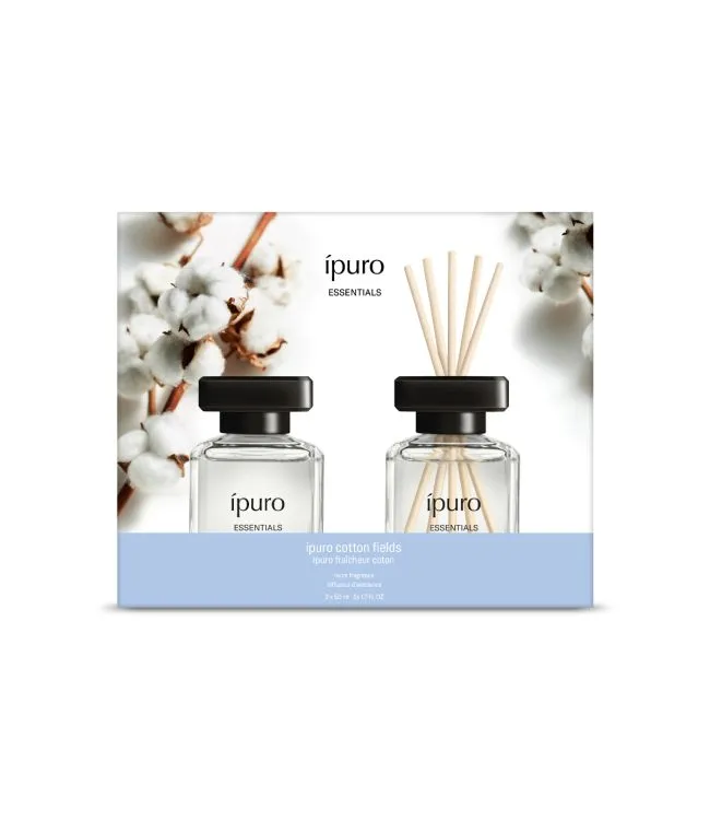 Ipuro Huisparfum Cotton Fields (2 x 50 ml)