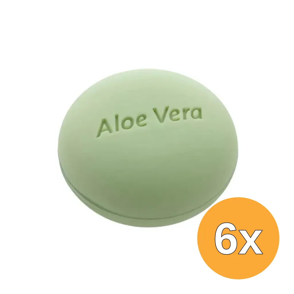 6x Walter Rau Tjota badzeep aloe vera (225 gr)
