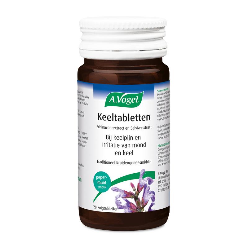 A.Vogel Keeltablet (20 tabletten)