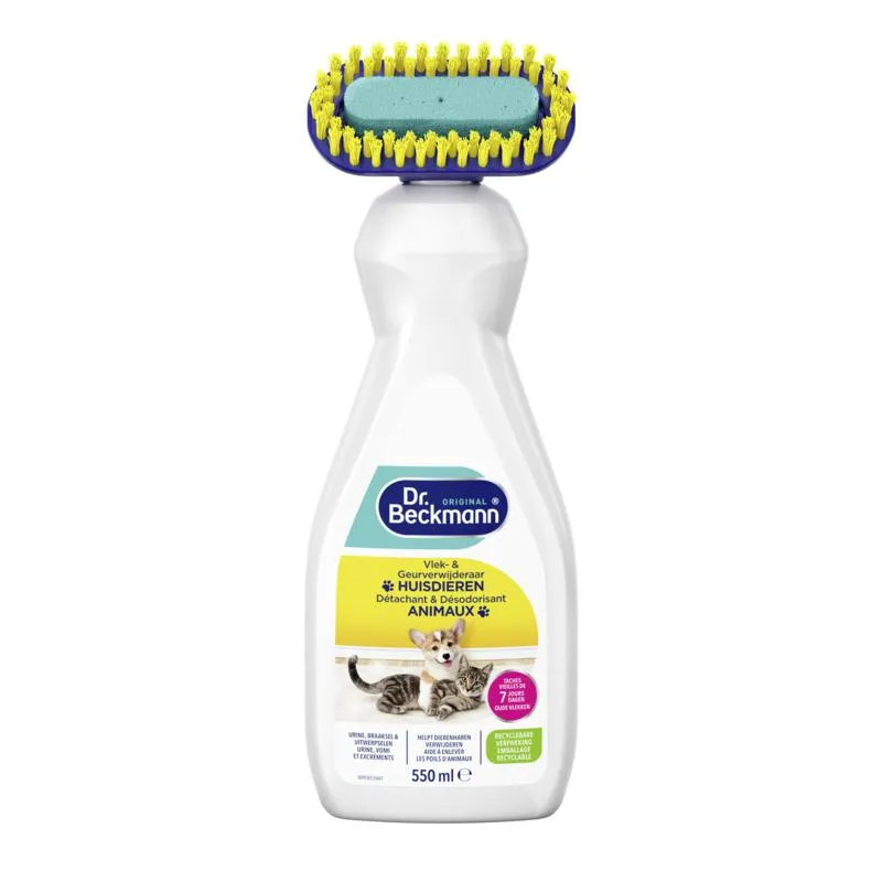 Dr. Beckmann Vlek- & Geurverwijderaar Huisdieren (550 ml)